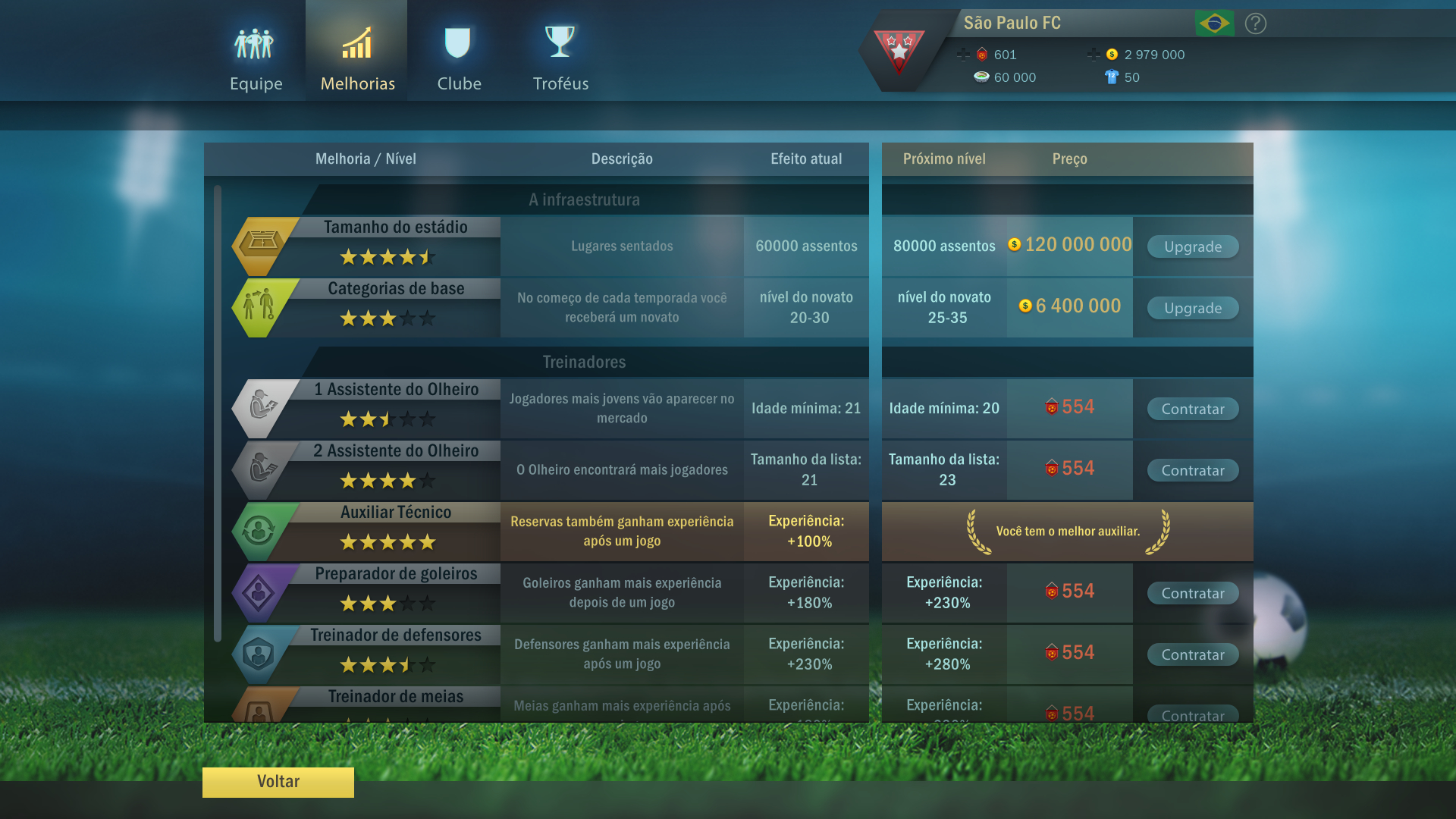 Screenshot de Football, Tactics and Glory