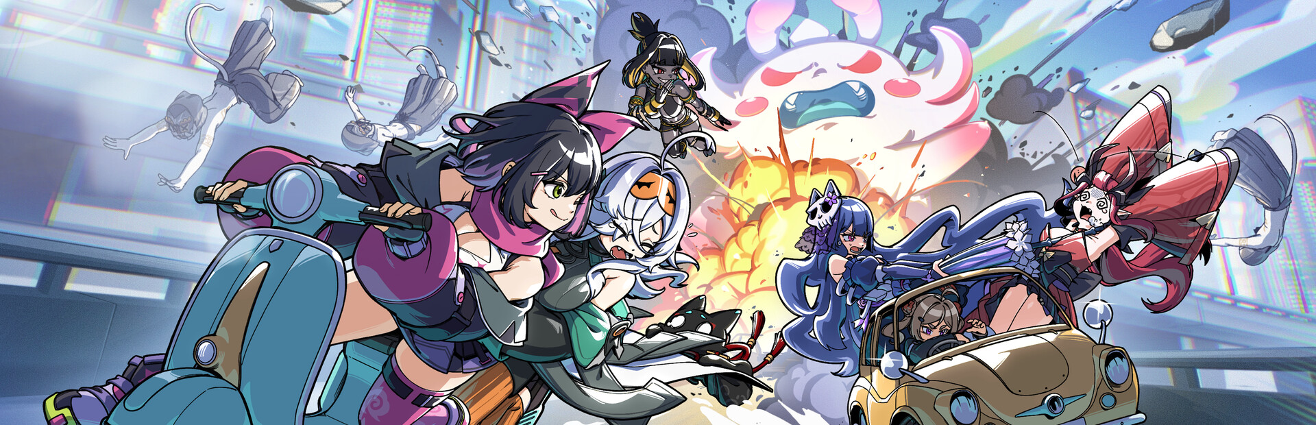Pushu Pushu! Let's rescue the girls in danger!