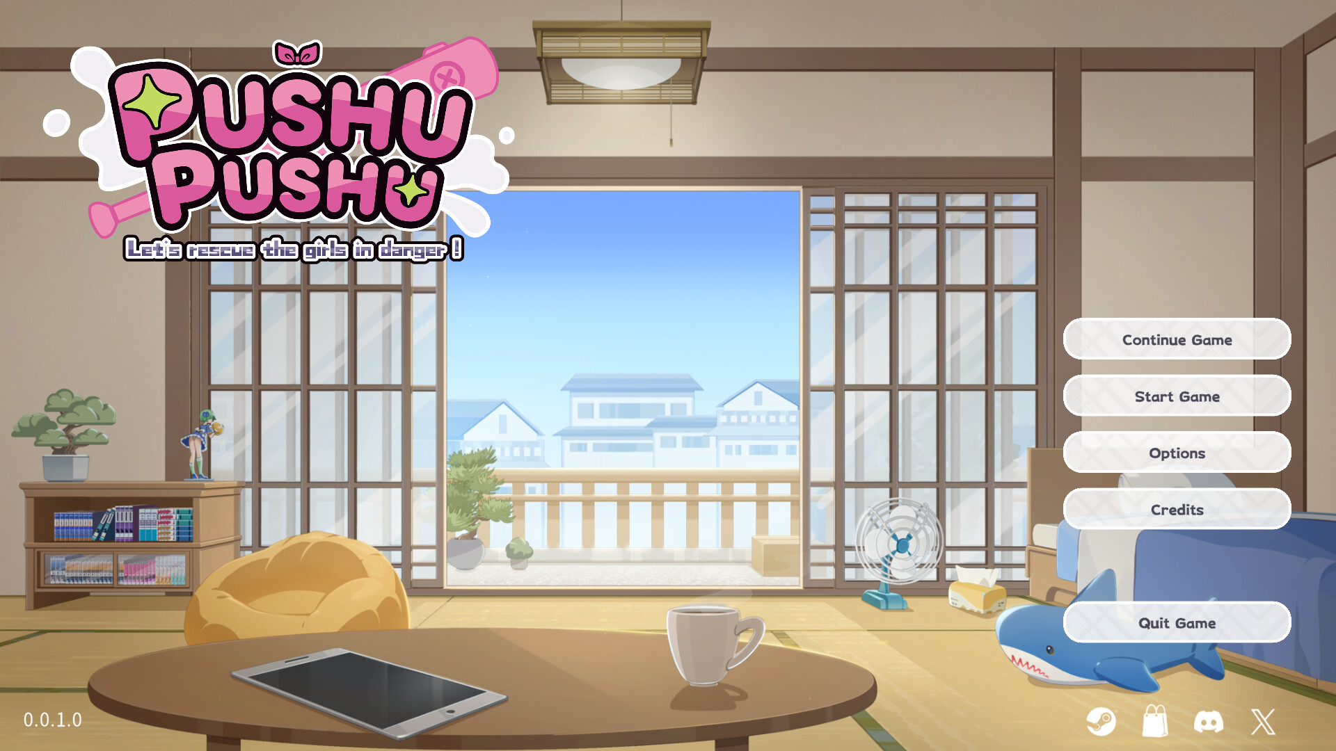 Pushu Pushu! Let's rescue the girls in danger! screenshot #16