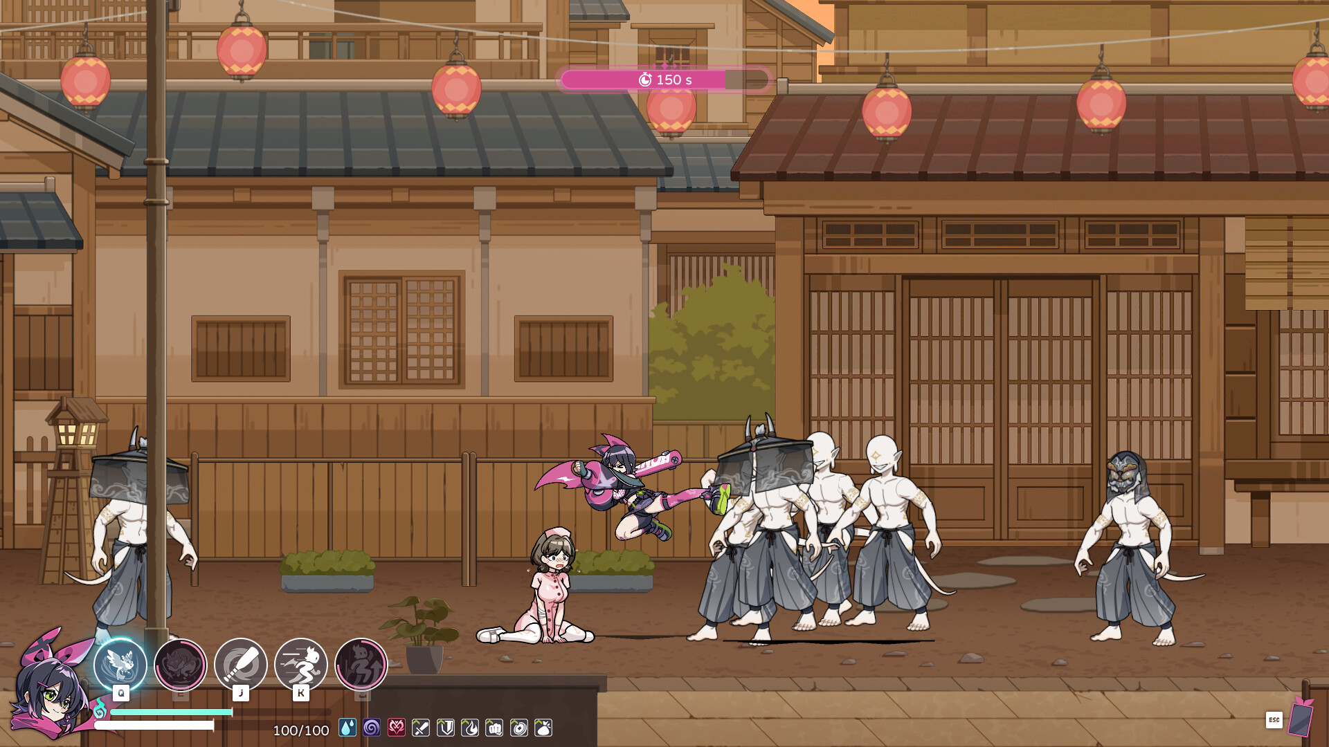 Pushu Pushu! Let's rescue the girls in danger! screenshot #18