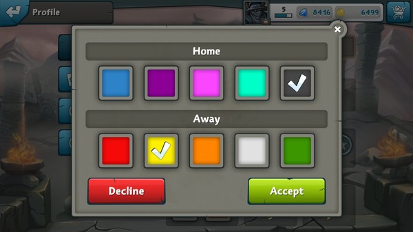 Epic Arena - Uniform Colors Pack screenshot 1
