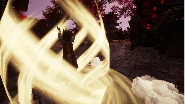 Screenshot of Runaway Rumble gameplay showing in-action mechanics