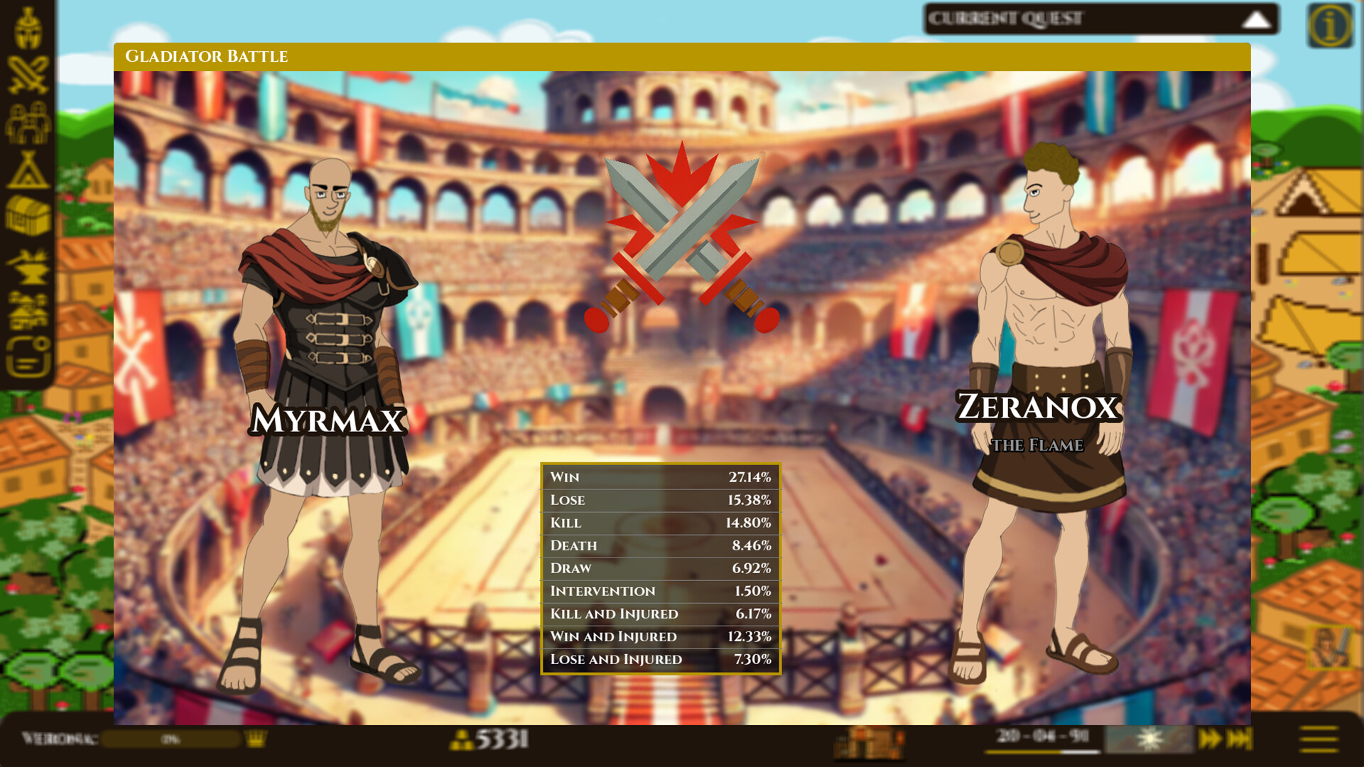 #5. Ludus Manager (Steam) Podle: WARSONG ENTERTAINMENT