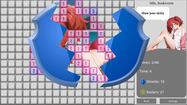 Скриншот из Anime Minesweeper Скриншот из Anime Minesweeper