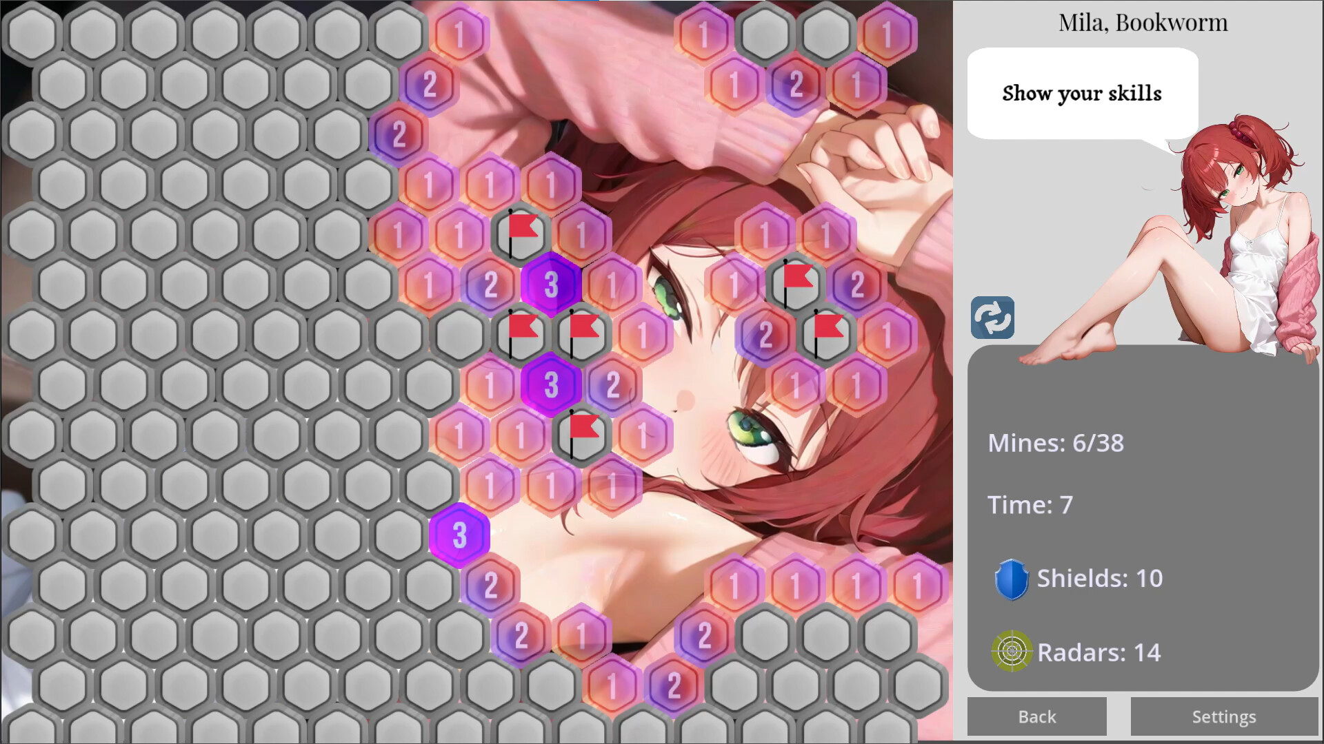 Anime Minesweeper screenshot #4