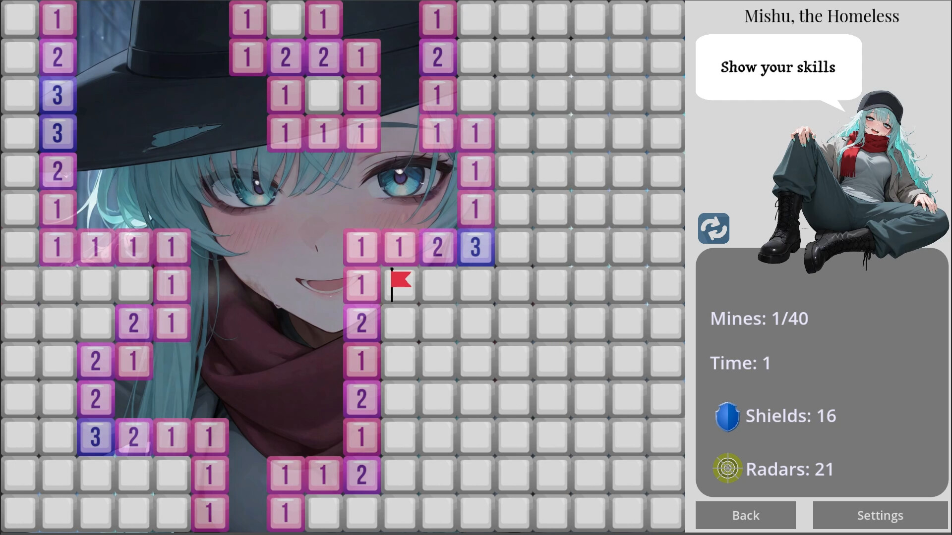 Anime Minesweeper screenshot #7