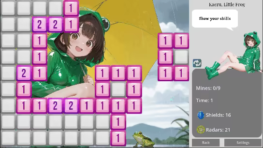 Anime Minesweeper video 3