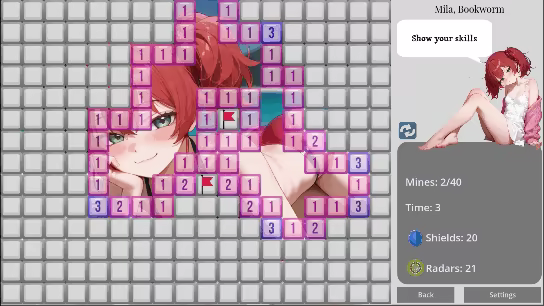 Anime Minesweeper video 2