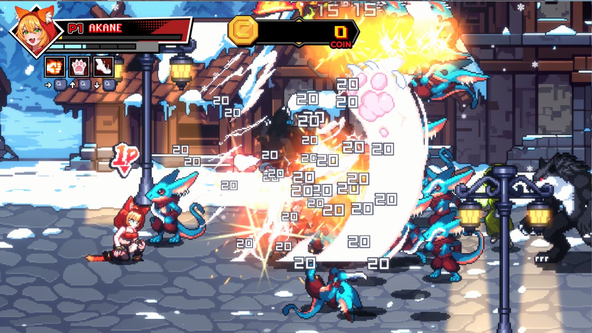 #5. Catgirl Rage: Claws of Fury (Steam) Oleh: Minimum Studio Corp.