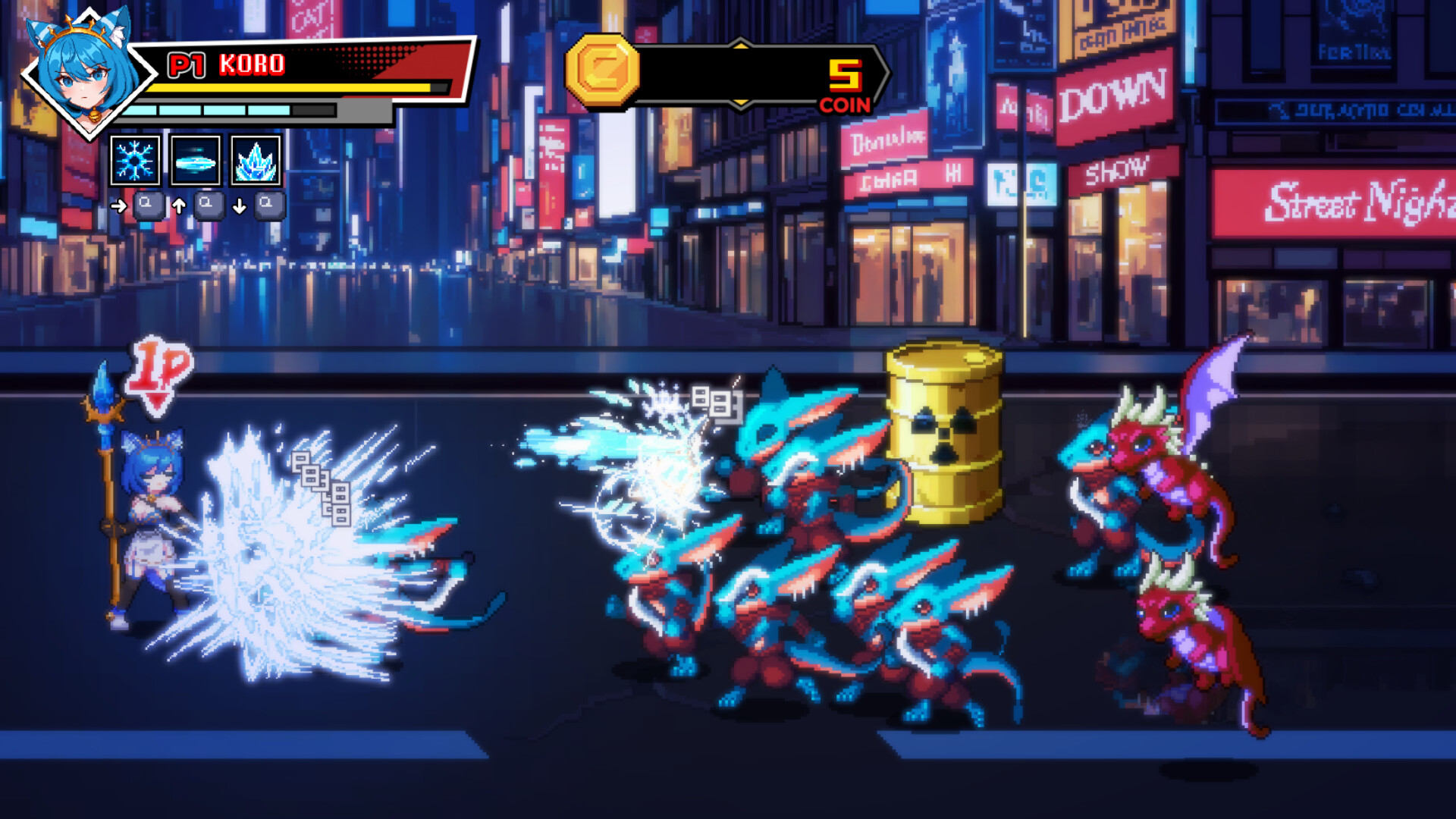 #6. Catgirl Rage: Claws of Fury (Steam) Oleh: Minimum Studio Corp.