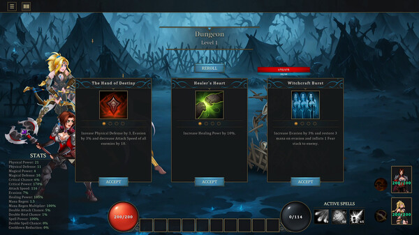 Shana - priestess of Tona Screenshot