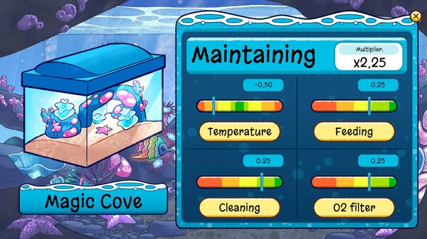 Screenshot of My Cozy Aquarium 