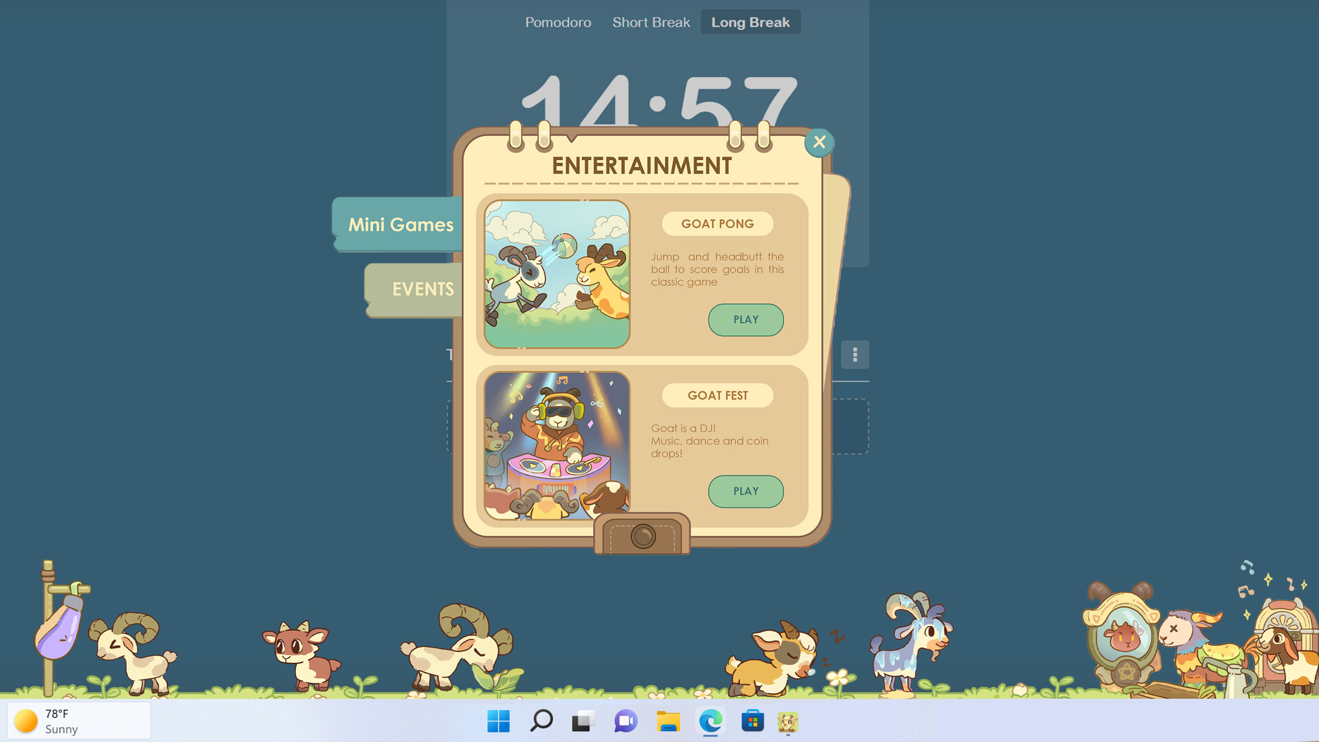 Tame-a-goat-chi screenshot #5