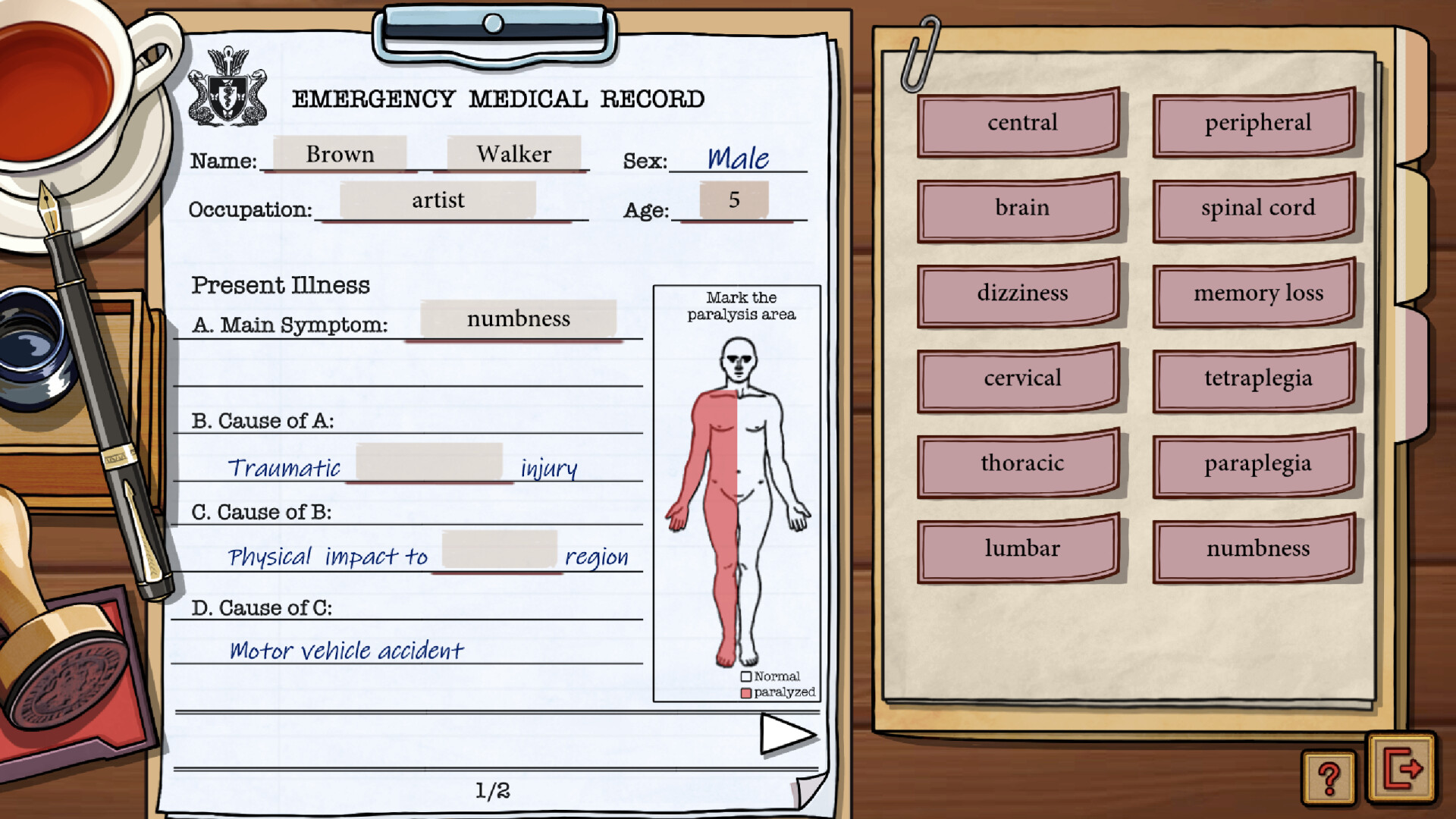 Death at Fleming Manor screenshot #7