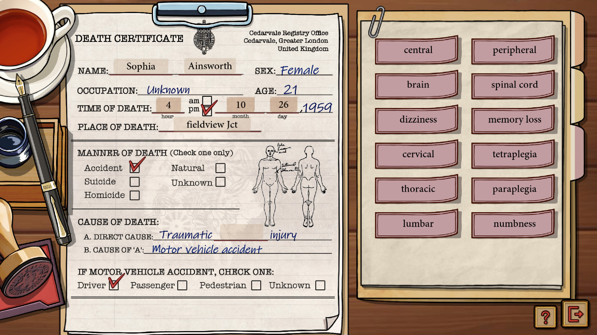 Death at Fleming Manor screenshot #5