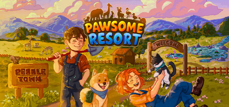 Pawsome Resort — Steam header