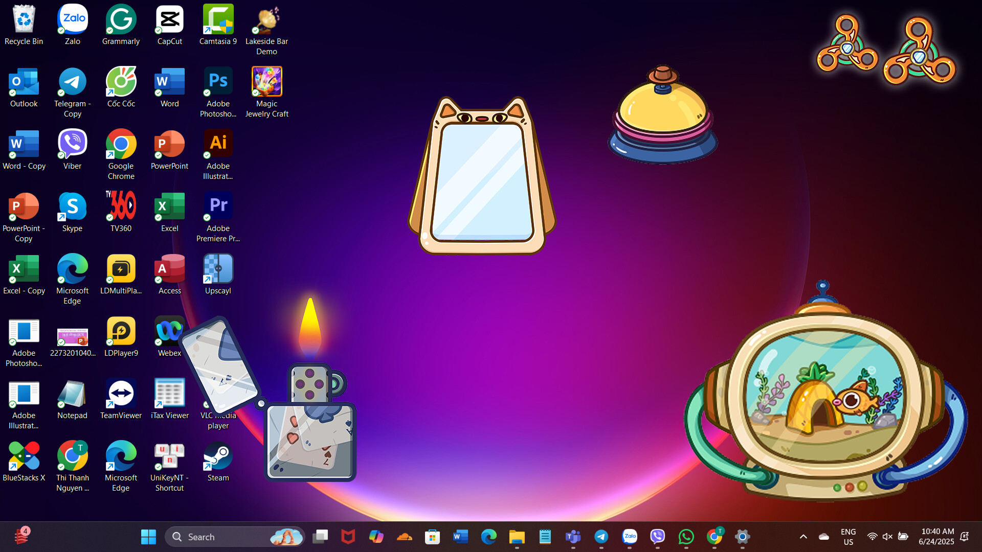 #8. Desktop Fidget (Steam) 由: BITCOVER