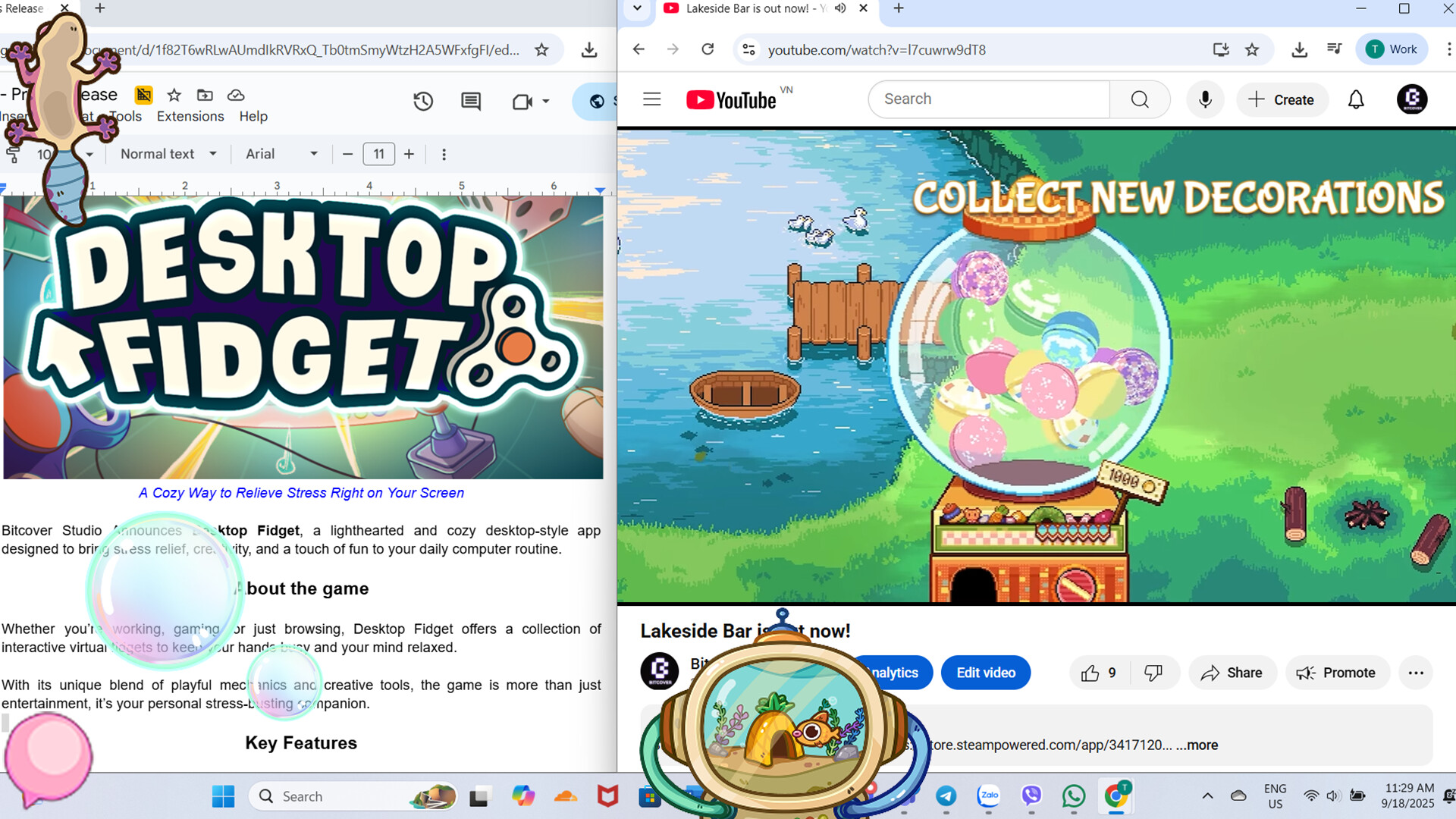 #3. Desktop Fidget (Steam) 由: BITCOVER