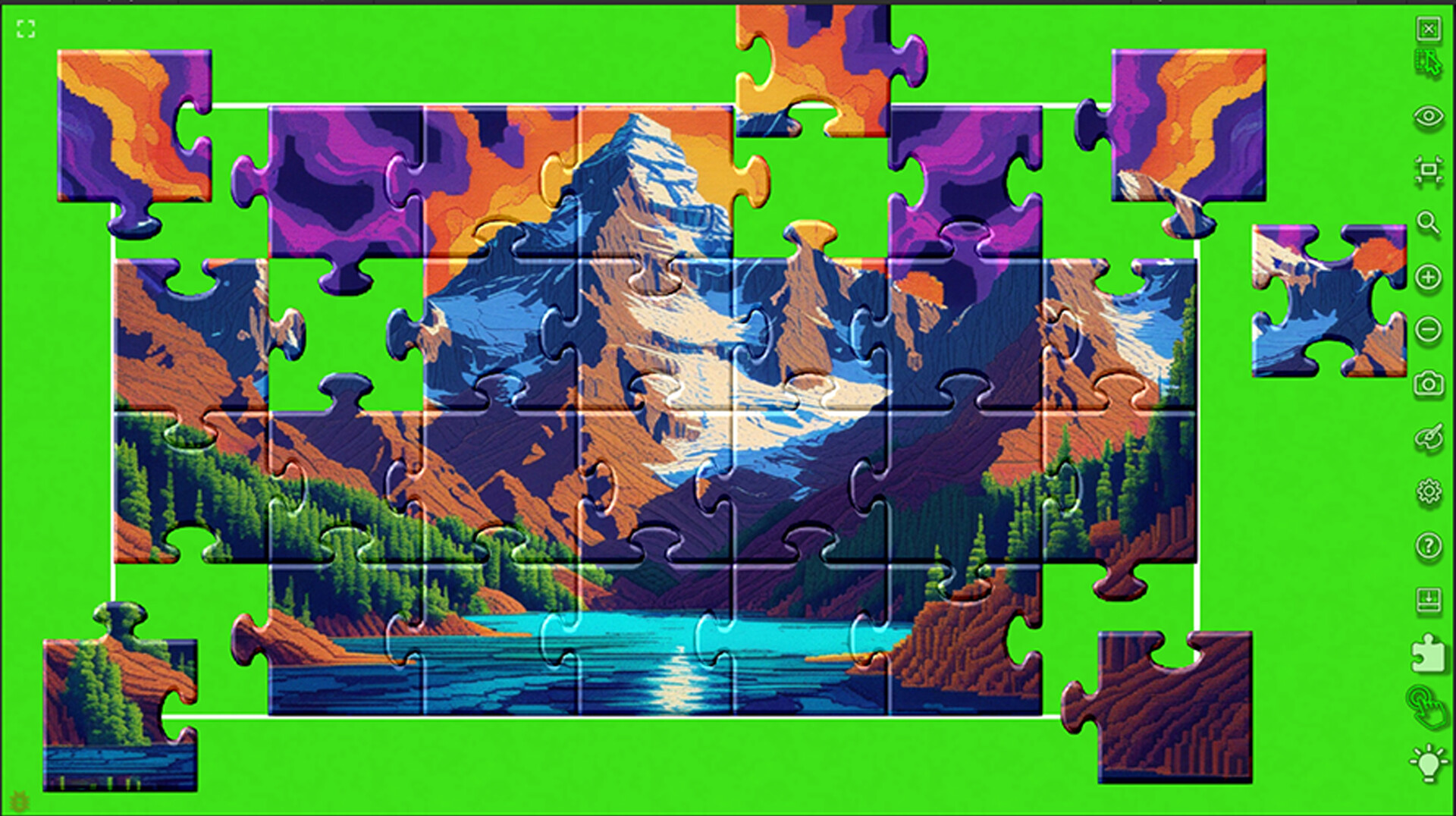 #2. Master of Pieces © Jigsaw Puzzle DLC - Pixel Dreams (Steam) De: Graphium Studio