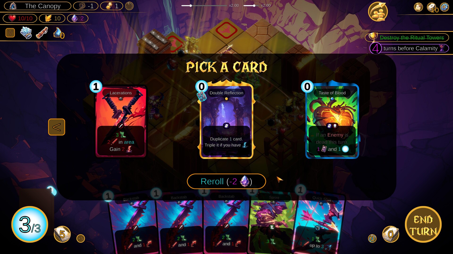 Cards of the Abyss screenshot 2