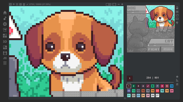 Coloring Game 10K game for Linux 1