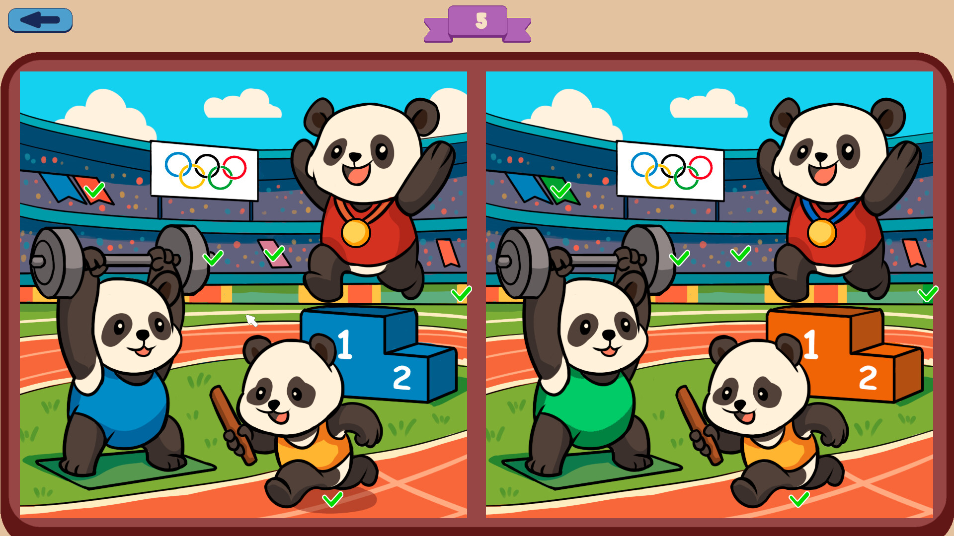 #5. Pandas Contrast (Steam) 由: Snkl Studio