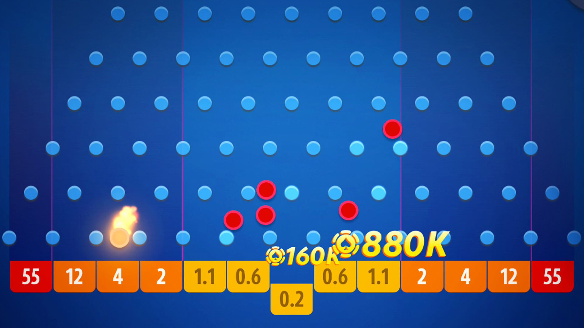 Screenshot of Plink by Pokerist