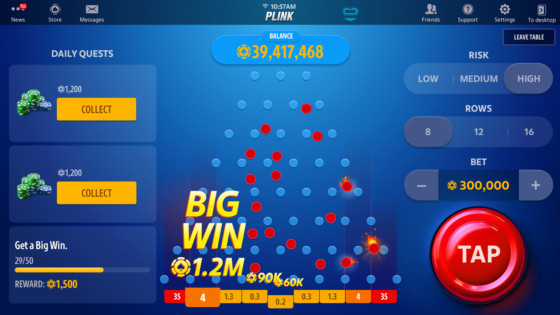 Plink by Pokerist screenshot #5