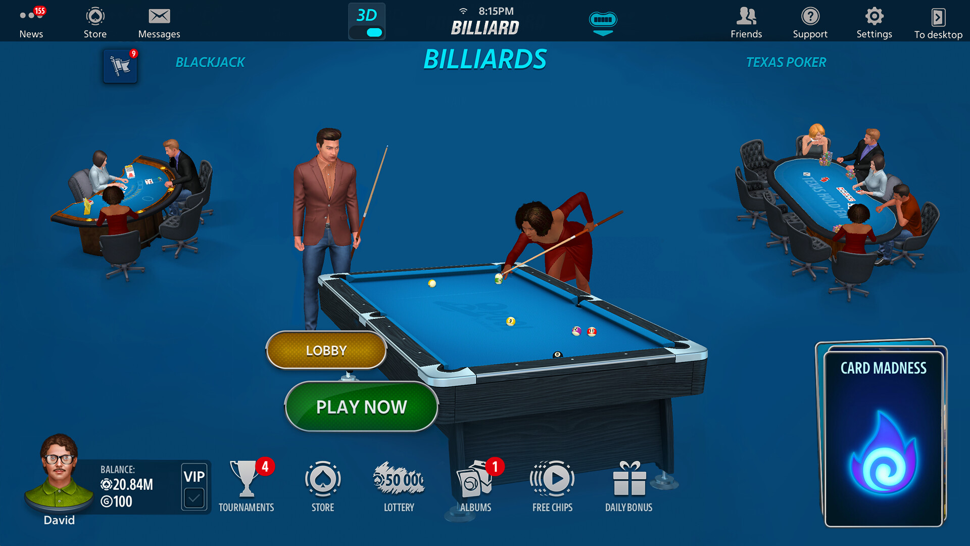 8 Ball by Pokerist™ screenshot #2