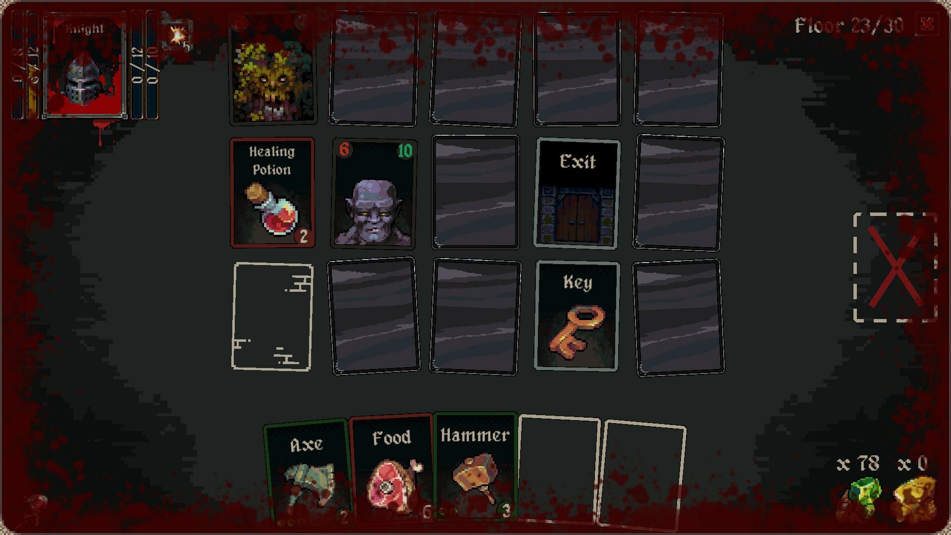 #1. Dungeon Raid: Zero Floor (Steam) بواسطة: 4Cats