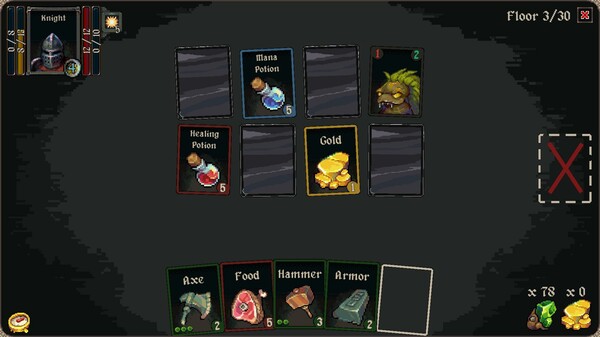 Dungeon Raid: Zero Floor game for windows Pc 1