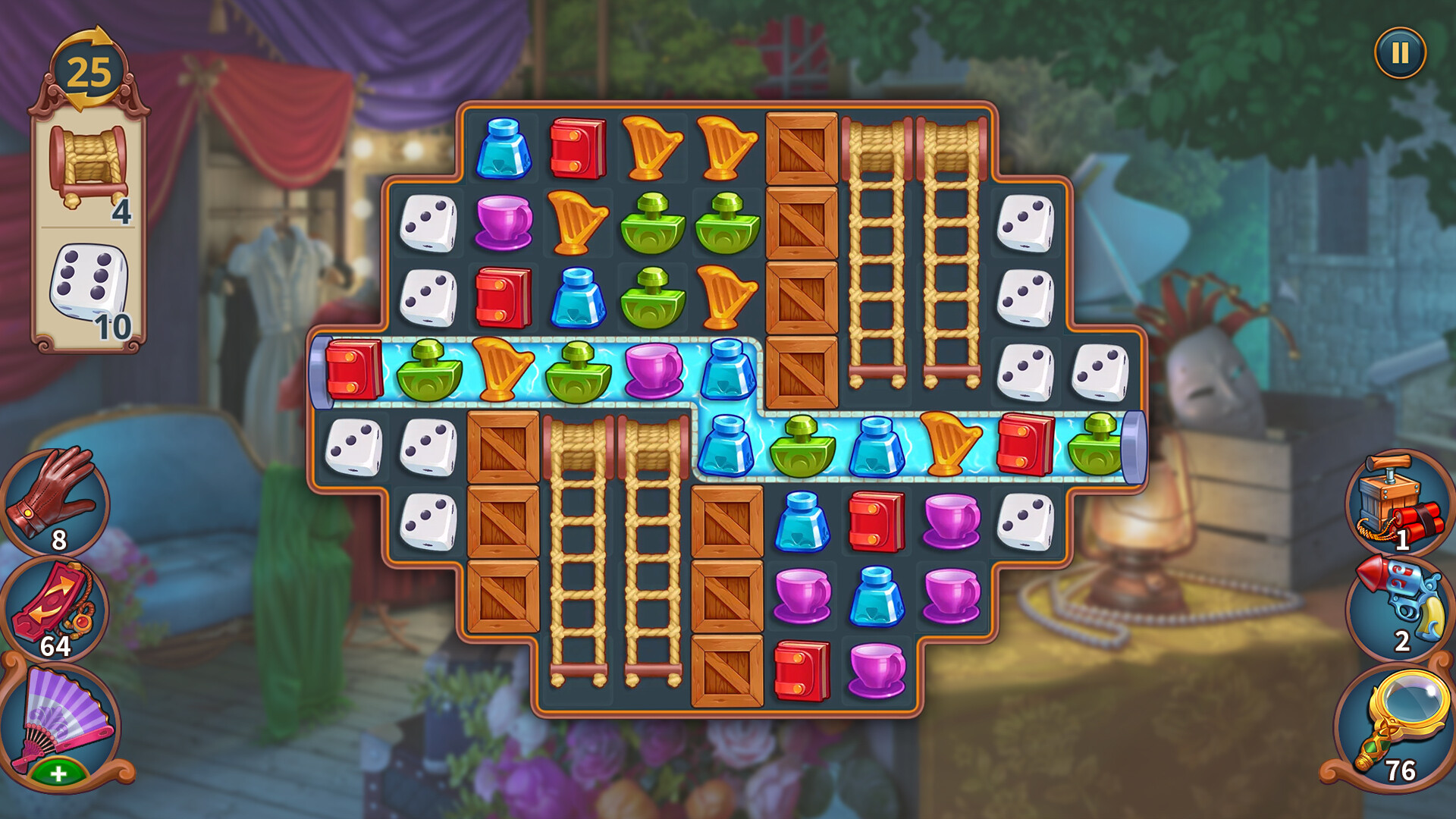 Sherlock：隐藏物品与三消谜团截图