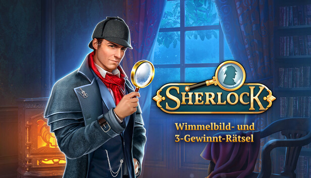 Sherlock: Wimmelbild- und 3-Gewinnt-Rätsel