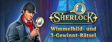 Sherlock: Wimmelbild- und 3-Gewinnt-Rätsel