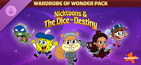 Nicktoons & The Dice of Destiny - Wardrobe of Wonder Pack banner image