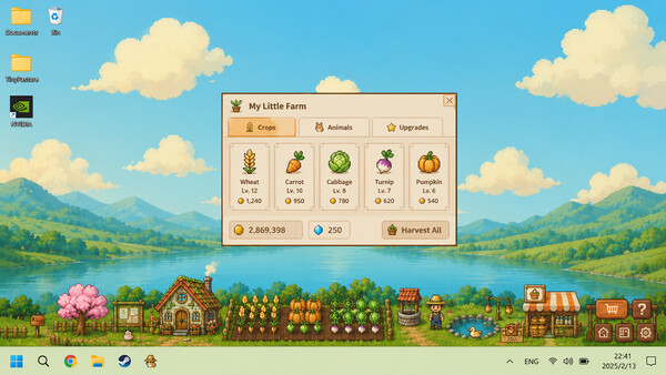 Screenshot 3 of My Little Farm - more gameplay footage