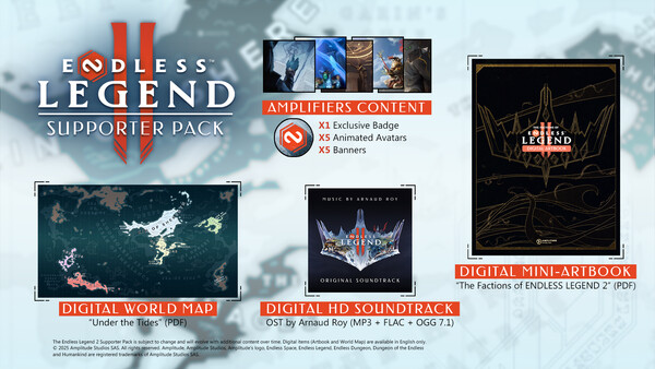 ENDLESS™ Legend 2 - Supporter Pack for steam ENDLESS™ Legend 2 - Supporter Pack for steam