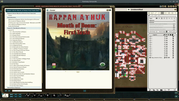 Fantasy Grounds - Rappan Athuk - Mouth of Doom - First Taste