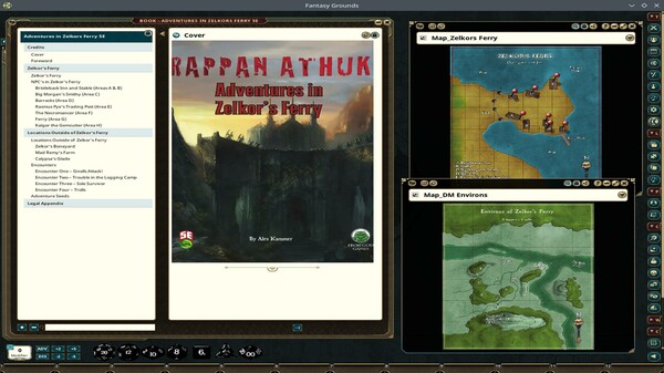 Fantasy Grounds - Rappan Athuk - Adventures in Zelkor's Ferry
