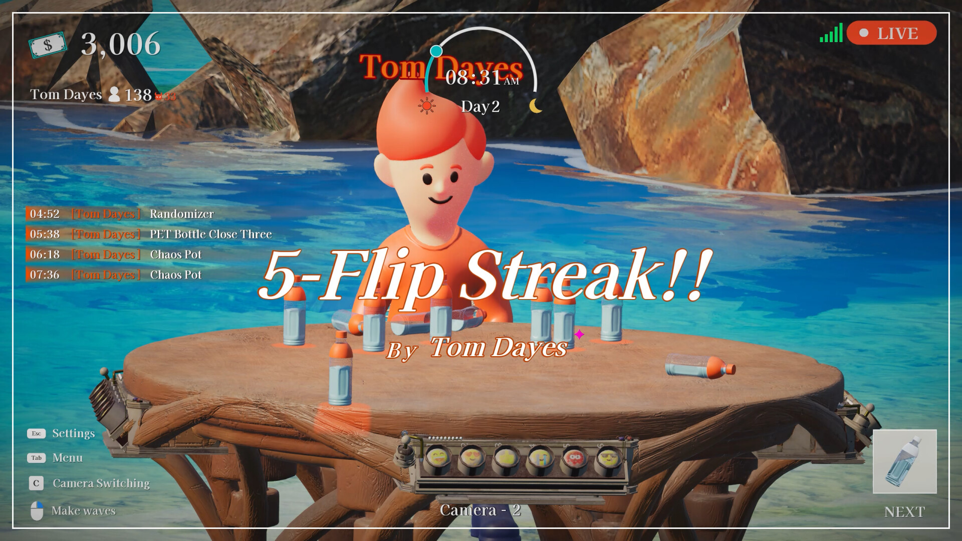 Flip or Fade: The Bottle Flip screenshot screenshot 1