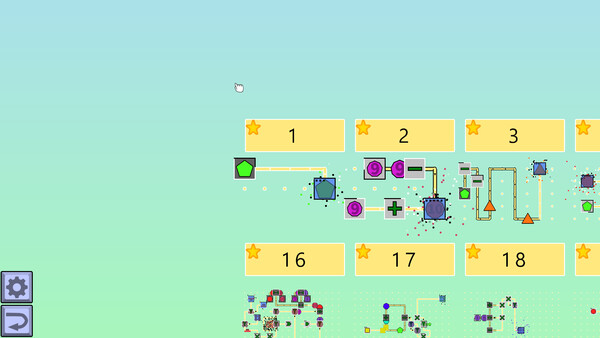 Screenshot 4 of Rocket Automashapes - final gameplay screenshot