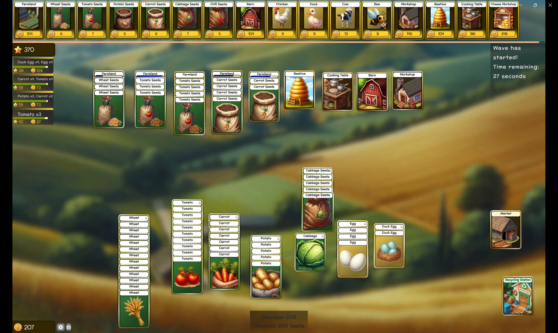 #3. Relaxing Farm: Merge Tales Demo (Steam) Podle: LeeT Game