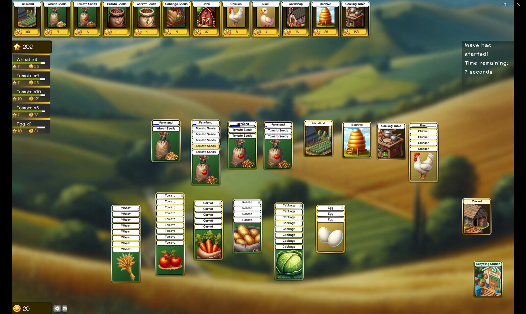 #2. Relaxing Farm: Merge Tales Demo (Steam) Podle: LeeT Game