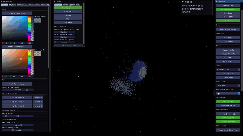 Galaxy Engine video 4