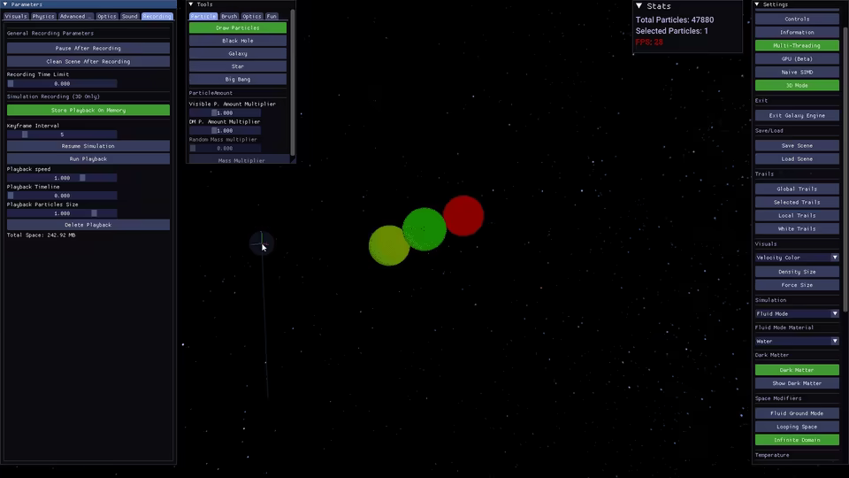 Galaxy Engine video 2