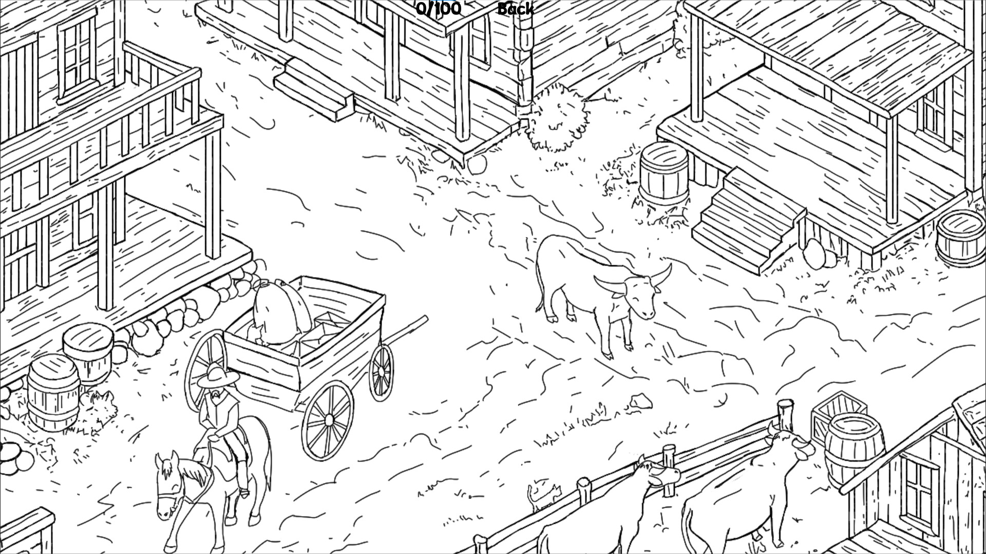 Find Meow in Wild West screenshot #4