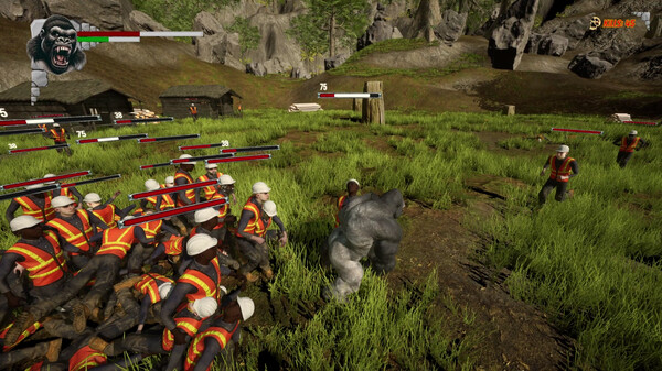 Gorilla Smash game for Linux 1