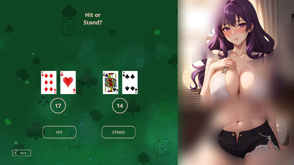Hentai Blackjack screenshot 2