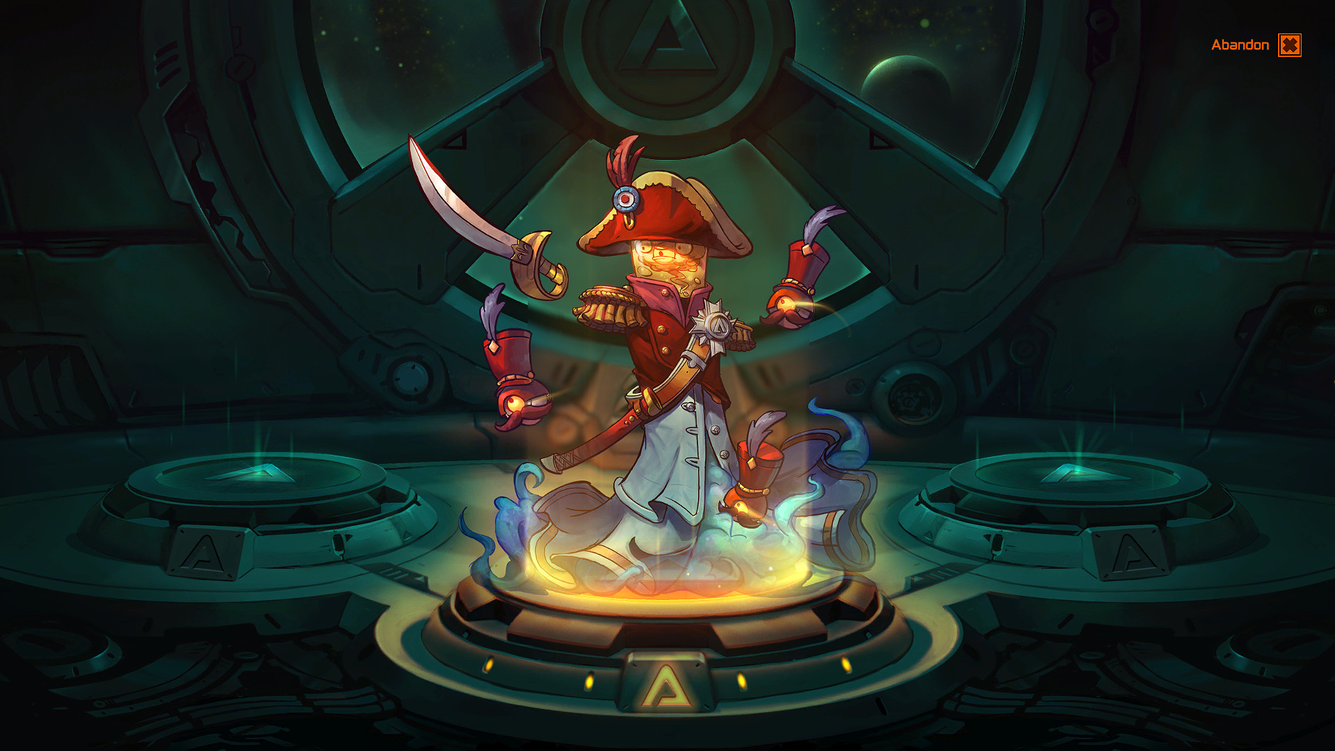 Awesomenauts - Voltar Bonaparte Skin Featured Screenshot #1