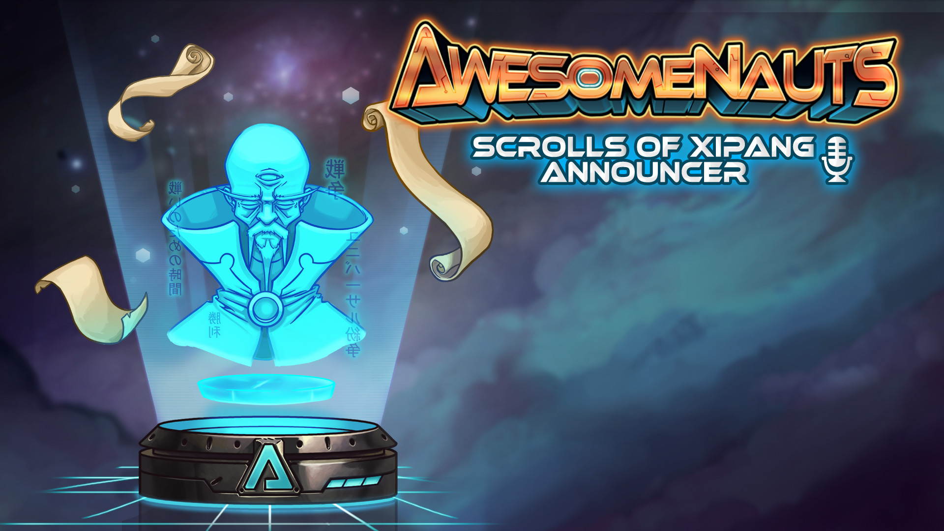 Awesomenauts - The Scrolls of XiPang Announcer Featured Screenshot #1